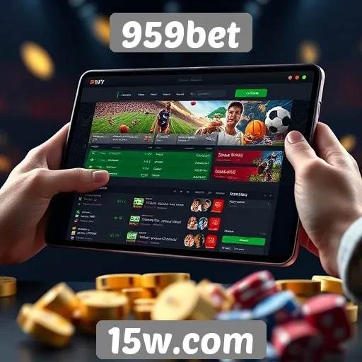 Experiência do usuário na plataforma 959bet